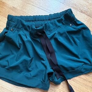 Green Lululemon Shorts